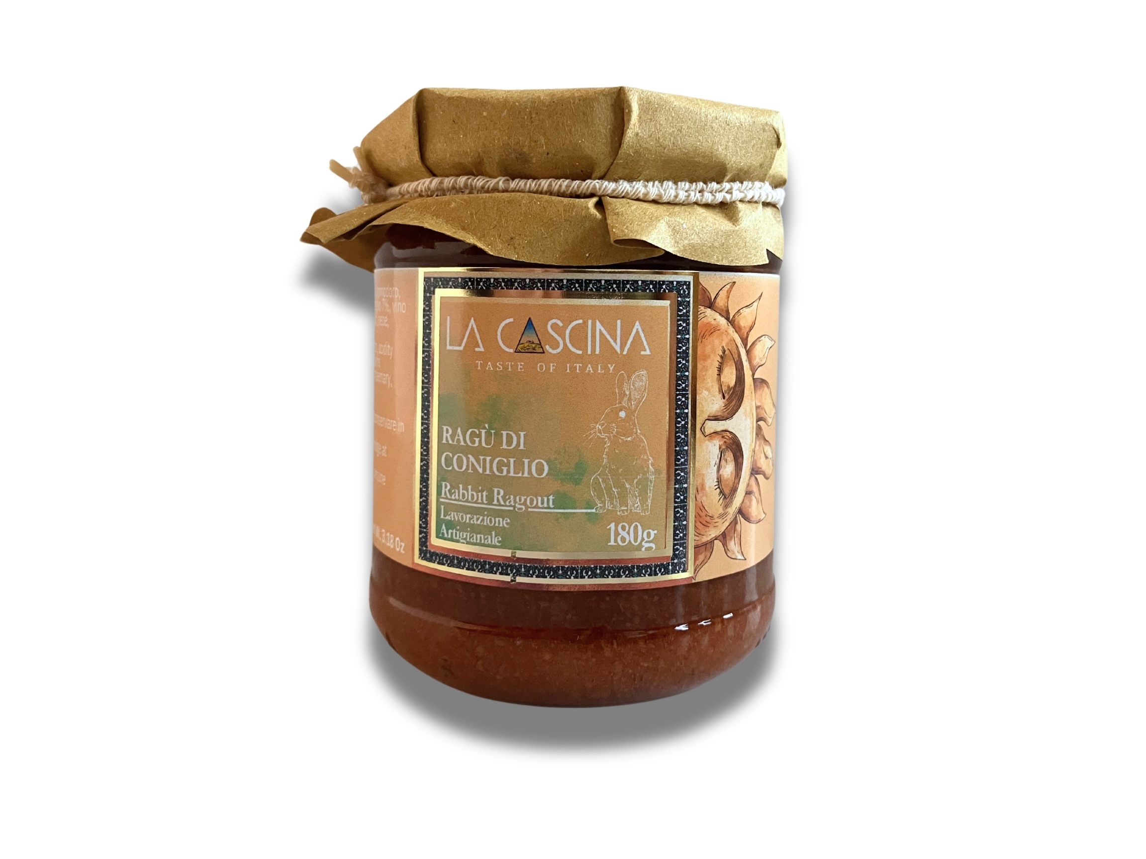 Ragù di coniglio 180 g vaso 